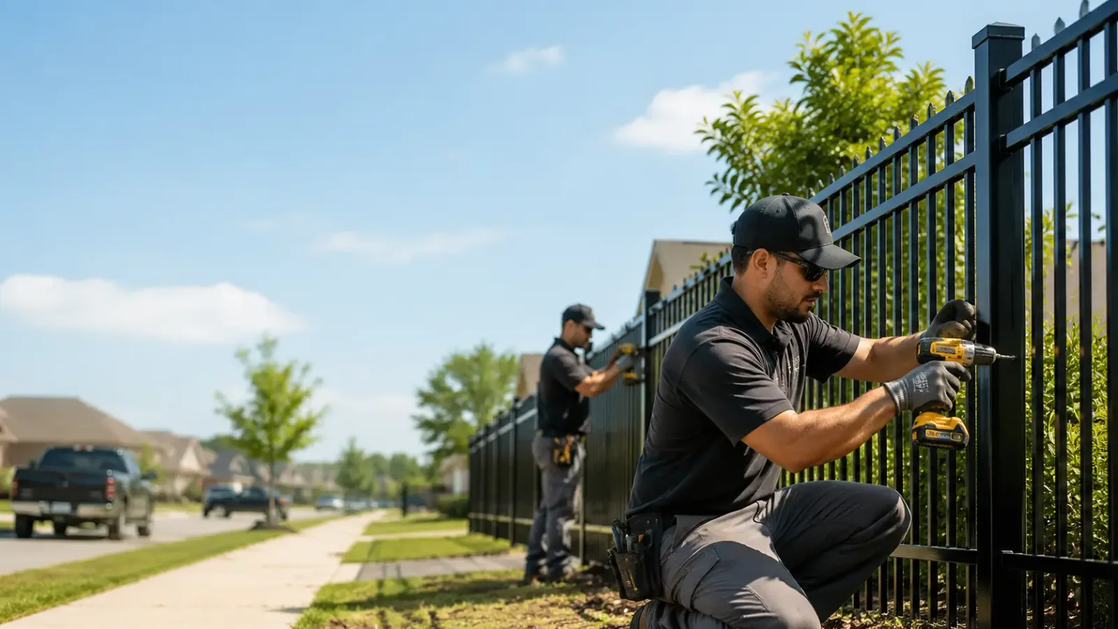 Metal Fence Installation in East Andover, ME